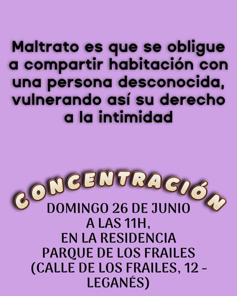 Maltrato es obligar a compartir habitación