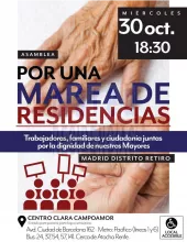 Cartel Asamblea 30 de Octubre 2019