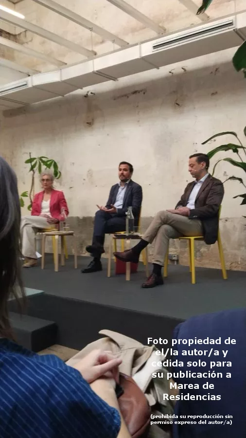 Presentacion Guía menus residencias Ministerio Consumo. Alberto Garzón