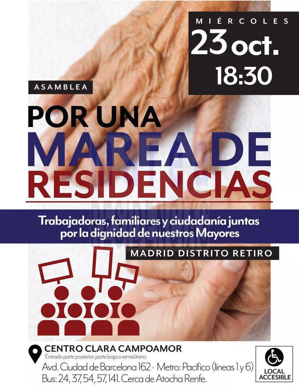 Cartel Asamblea 23 de Octubre 2019